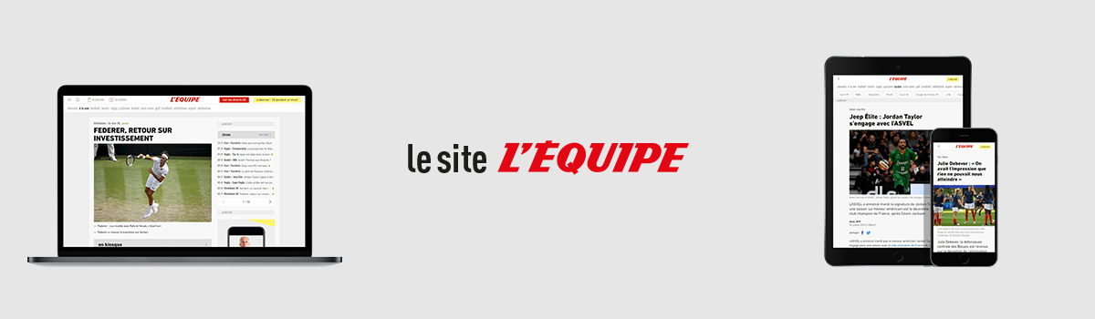 Le Digital L'Équipe Amaury Media LEquipe Le Site New Banner 0719 - Le Digital L'Équipe